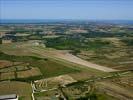 Photos aériennes de "aerodrome" - Photo réf. U109268 - L'arodrome de Saint-Pierre d'Olron et sa piste en herbe.