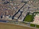 Photos aériennes de "centre" - Photo réf. U109355 - Pas moins de 1810 hectares du centre ville de Bordeaux ont t inscrits sur la liste du Patrimoine mondial de l'UNESCO.