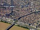 Photos aériennes de "centre" - Photo réf. U109358 - Pas moins de 1810 hectares du centre ville de Bordeaux ont t inscrits sur la liste du Patrimoine mondial de l'UNESCO.