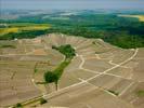 Photos aériennes - Cultures céréales et vigne - Photo réf. U110282 - Le vignoble de champagne de Trigny dans la Marne.