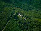 Photos aériennes de Dambach-la-Ville (67650) | Bas-Rhin, Alsace, France - Photo réf. U110326 - Les Ruines du Chteau de Bernstein en Alsace.