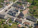 Photos aériennes de Angevillers (57440) | Moselle, Lorraine, France - Photo réf. U111590 - L'ancienne glise du XVIIIme sicle dsafecte ( gauche) et l'glise paroissiale Saint-Michel