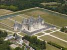 Photos aériennes de "Chateau" - Photo réf. U112202 - Le Chteau de Chambord et ses 282 chemines.