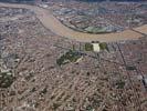 Photos aériennes de "centre" - Photo réf. U113464 - Pas moins de 1810 hectares du centre ville de Bordeaux ont t inscrits sur la liste du Patrimoine mondial de l'UNESCO.
