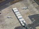 Photos aériennes de "aeroport" - Photo réf. U113615 - L'aroport de Bordeaux-Mrignac.