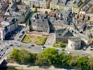 Photos aériennes de "hotel" - Photo réf. U115583 - L'Htel de Ville de Thionville en Moselle.
