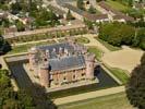 Photos aériennes de "châteaux" - Photo réf. U115819 - Le Chteau-Fort de Villebon en Eure-et-Loir.