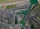 Photos aériennes de Dieppe (76200) | Seine-Maritime, Haute-Normandie, France - Photo réf. U115876 - Le Port de Dieppe en vue verticale..