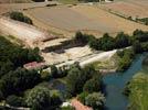 Photos aériennes de "sud" - Photo réf. E120348 - L'emplacement du viaduc de la Charente Nord.