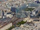 Photos aériennes de "gare" - Photo réf. E125050 - La gare Montparnasse.