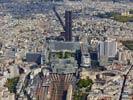 Photos aériennes de "gare" - Photo réf. E125051 - La gare Montparnasse.
