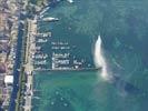 Photos aériennes de "geneve" - Photo réf. E133270 - Le jet d'eau de Genve