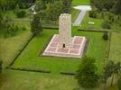 Photos aériennes de "mémorial" - Photo réf. E135242 - Ce monument commmore les combats o 70 000 soldats amricains furent engags en Champagne.