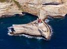 Photos aériennes de Bonifacio (20169) - Autre vue | Corse-du-Sud, Corse, France - Photo réf. E125428 - Le Phare de la Madonetta