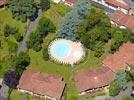 Photos aériennes de "parc" - Photo réf. E126452 - La piscine de la rsidence Pierre & Vacances Le Parc d'Arradoy