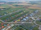 Photos aériennes de "montgolfière" - Photo réf. E128420 - Lorraine Mondial Air Ballons 2013 : Vol du Samedi 27 Juillet le soir.