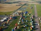 Photos aériennes - Mondial Air Ballons 2013 - Photo réf. E128442 - Lorraine Mondial Air Ballons 2013 : Vol du Mercredi 31 Juillet le soir lors du Record Mondial de Dcollage en Masse. (Greatest Mass Ascent)