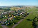 Photos aériennes de "montgolfière" - Photo réf. E128450 - Lorraine Mondial Air Ballons 2013 : Vol du Mercredi 31 Juillet le soir lors du Record Mondial de Dcollage en Masse. (Greatest Mass Ascent)