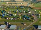 Photos aériennes de "montgolfière" - Photo réf. E128467 - Lorraine Mondial Air Ballons 2013 : Vol du Mercredi 31 Juillet le soir lors du Record Mondial de Dcollage en Masse. (Greatest Mass Ascent)