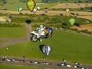 Photos aériennes de "lorraine" - Photo réf. E128508 - Lorraine Mondial Air Ballons 2013 : Vol du Mercredi 31 Juillet le soir lors du Record Mondial de Dcollage en Masse. (Greatest Mass Ascent)