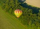  - Photo réf. E128524 - Lorraine Mondial Air Ballons 2013 : Vol du Mercredi 31 Juillet le soir lors du Record Mondial de Dcollage en Masse. (Greatest Mass Ascent)