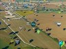 Photos aériennes de "lorraine" - Photo réf. E128600 - Lorraine Mondial Air Ballons 2013 : Vol du Jeudi 1 Aot le matin lors du Record Mondial de Dcollage en Ligne. (The Great Line, In-line Mass Ascent)