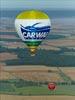 Photos aériennes de "lorraine" - Photo réf. E128605 - Lorraine Mondial Air Ballons 2013 : Vol du Jeudi 1 Aot le matin lors du Record Mondial de Dcollage en Ligne. (The Great Line, In-line Mass Ascent)