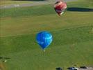 Photos aériennes de "lorraine" - Photo réf. E128610 - Lorraine Mondial Air Ballons 2013 : Vol du Jeudi 1 Aot le matin lors du Record Mondial de Dcollage en Ligne. (The Great Line, In-line Mass Ascent)