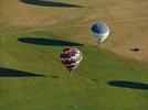 Photos aériennes de "lorraine" - Photo réf. E128612 - Lorraine Mondial Air Ballons 2013 : Vol du Jeudi 1 Aot le matin lors du Record Mondial de Dcollage en Ligne. (The Great Line, In-line Mass Ascent)