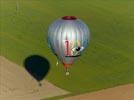 Photos aériennes de "LMAB" - Photo réf. E128629 - Lorraine Mondial Air Ballons 2013 : Vol du Jeudi 1 Aot le matin lors du Record Mondial de Dcollage en Ligne. (The Great Line, In-line Mass Ascent)