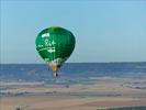 Photos aériennes - Mondial Air Ballons 2013 - Photo réf. E128633 - Lorraine Mondial Air Ballons 2013 : Vol du Jeudi 1 Aot le matin lors du Record Mondial de Dcollage en Ligne. (The Great Line, In-line Mass Ascent)