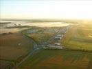 Photos aériennes de "Air" - Photo réf. E133175 - La base de Chambley au lever du jour pendant le Lorraine Mondial Air Ballons 2013.