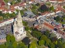 Photos aériennes de "église" - Photo réf. E133869 - La tour de l'ancienne glise abbatiale et l'chevinage sont les restes de l'Abbaye d'Elnon