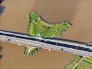 Photos aériennes de Tomblaine (54510) | Meurthe-et-Moselle, Lorraine, France - Photo réf. E134126 - Le Pont et la Passerelle de la Concorde