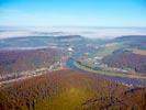 Photos aériennes de Marbache (54820) | Meurthe-et-Moselle, Lorraine, France - Photo réf. E134127 - La valle de la Moselle mergeant du brouillard
