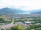 Photos aériennes de "Plan" - Photo réf. E142416 - Vue gnrale de la ville d'Annecy et le lac en arrire-plan