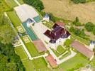 Photos aériennes de "Chateau" - Photo réf. E142481 - Le Chteau du Touvet et ses jardins