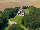Photos aériennes de "monument" - Photo réf. E143521 - Le mmorial franco-britannique de Thiepval : Il s'agit du plus grand monument commmoratif britannique au monde.