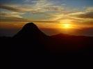  - Photo réf. E143837 - Le Mont Choungi au coucher du soleil.