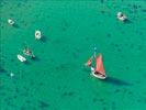 Photos aériennes de "littoral" - Photo réf. E144615 - Le littoral breton et ses eaux turquoises