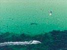 Photos aériennes de "littoral" - Photo réf. E144619 - Le littoral breton et ses eaux turquoises
