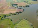 Photos aériennes de "étang" - Photo réf. E146463 - L'tang de Welschhof et ses dizaines de cabanes de pcheurs