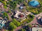 Photos aériennes de "parc" - Photo réf. E150939 - Disneyland Paris : Dumbo l'Elphant Volant