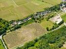 Photos aériennes de "Chateau" - Photo réf. E151432 - De la vigne cultive en forme de chteau fort