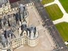 Photos aériennes de "Chateau" - Photo réf. E151587 - Le Chteau de Chambord et ses 282 chemines.