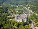 Photos aériennes de "Chateau" - Photo réf. E152224 - Pierrefonds et son imposant chteau fort