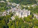Photos aériennes de "Chateau" - Photo réf. E152228 - Pierrefonds et son imposant chteau fort