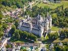 Photos aériennes de "Chateau" - Photo réf. E152233 - Pierrefonds et son imposant chteau fort