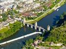 Photos aériennes de "siècle," - Photo réf. E152289 - Le pont Valentr (en occitan pont de Balandras), galement appel pont du Diable date du 14me sicle.