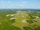 Photos aériennes de "aeroport" - Photo réf. E152292 - En longue finale  l'aroport de Cahors Lalbenque.